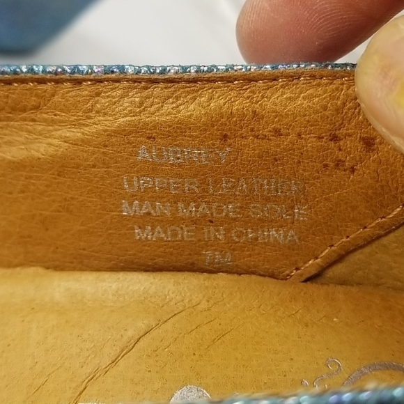 Vtg Jeffrey Campbell Aubrey Blue Snake Platform 7 RARE - Picture 9 of 11